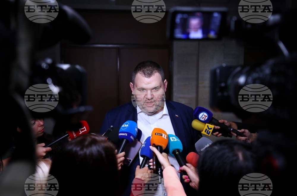 Народно събрание - Делян Пеевски - пресконференция