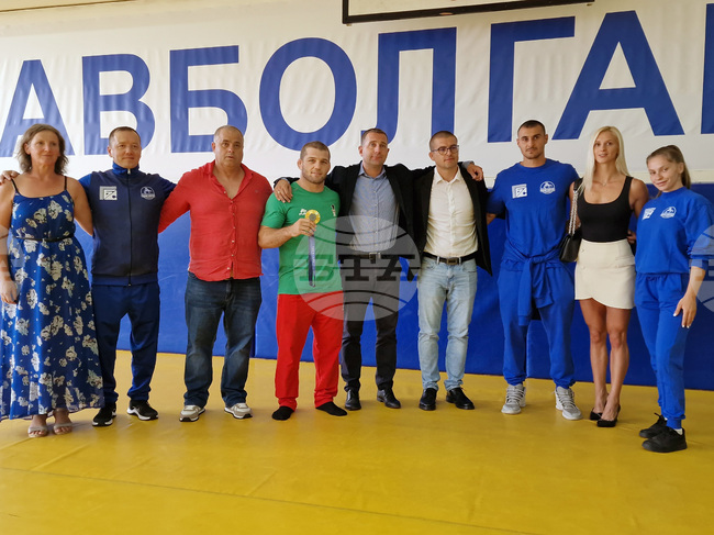 Самоков - Магомед Рамазанов - посрещане