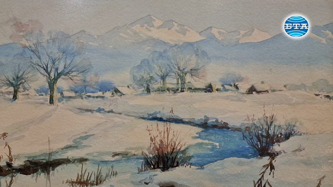 Професор Аксиния Джурова представи в Самоков изложба на Павел Францалийски по случай 140 години от рождението му