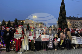 Казанлък - коледни светлини