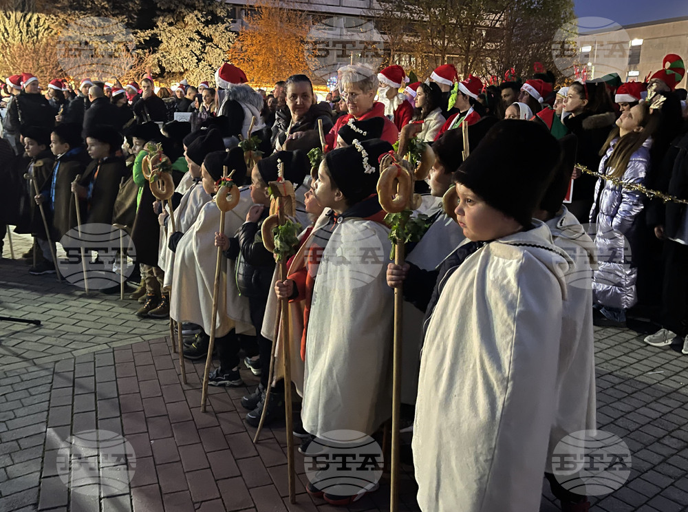 Казанлък - коледни светлини