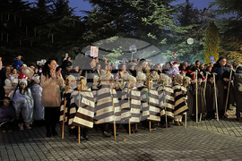 Казанлък - коледни светлини