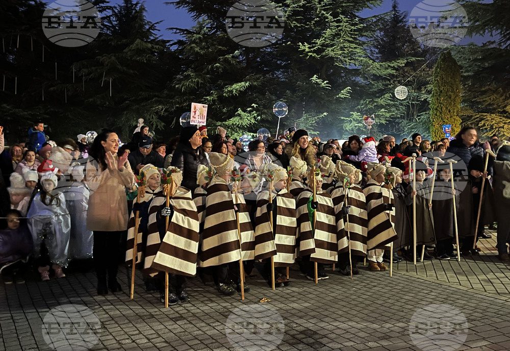 Казанлък - коледни светлини