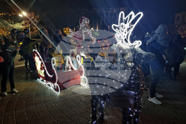 Пазарджик - коледни светлини