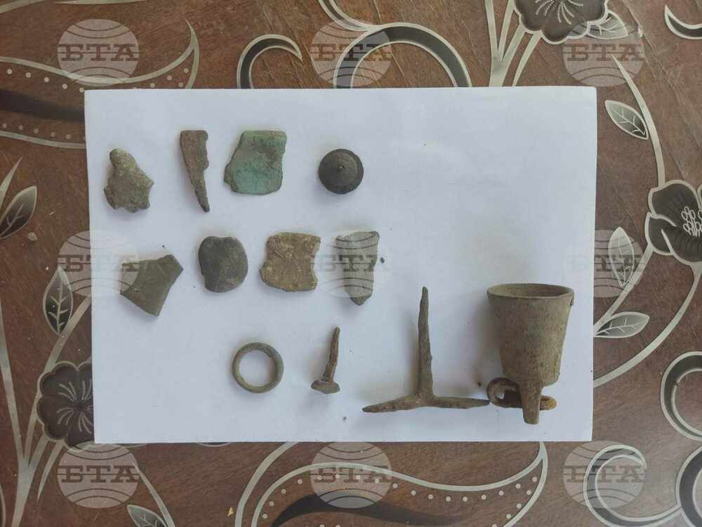 Предмети с вид на културноисторически ценности са открити при специализирана полицейска операция в област Шумен