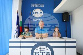 Национален пресклуб на БТА - Бургас - Национален клуб за деца-репортери - пресконференция