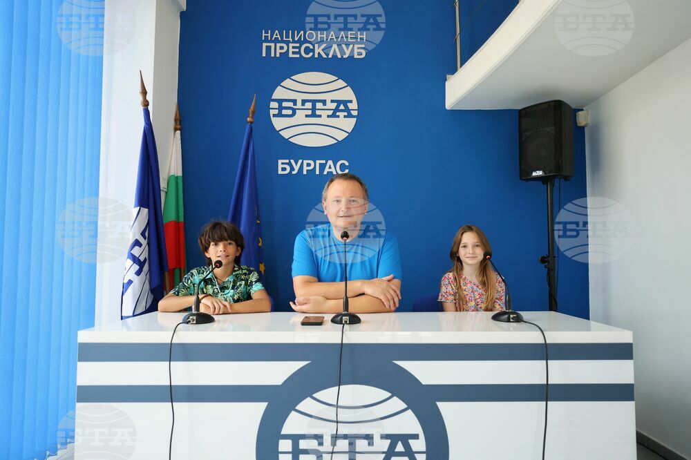 Национален пресклуб на БТА - Бургас - Национален клуб за деца-репортери - пресконференция