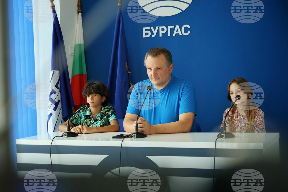 Национален пресклуб на БТА - Бургас - Национален клуб за деца-репортери - пресконференция