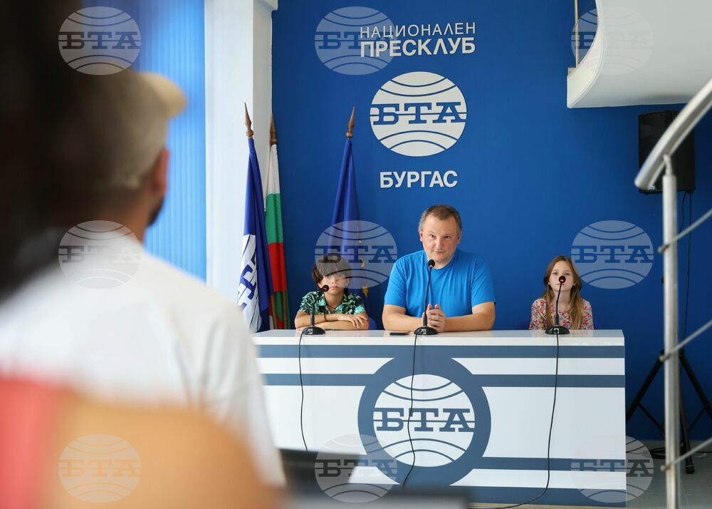 Национален пресклуб на БТА - Бургас - Национален клуб за деца-репортери - пресконференция