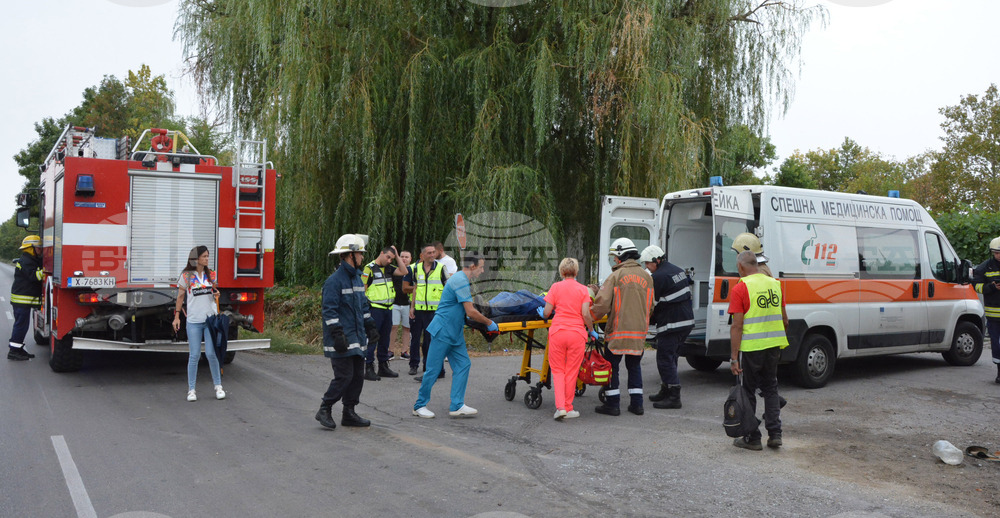 Хасково - катастрофа - пострадали