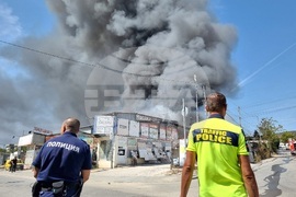 Варна - пожар