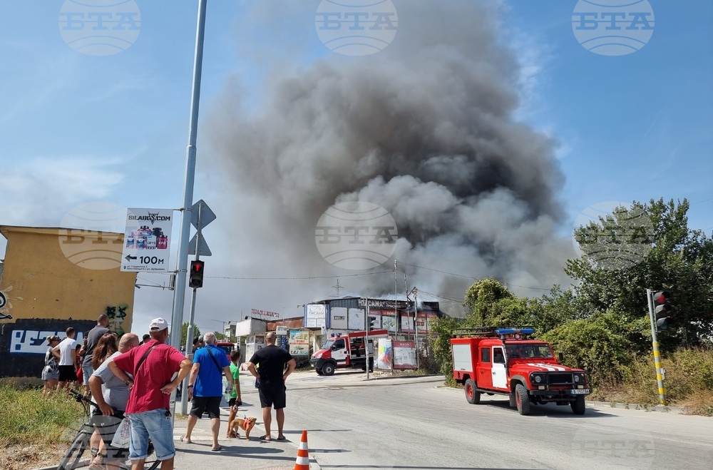 Варна - пожар