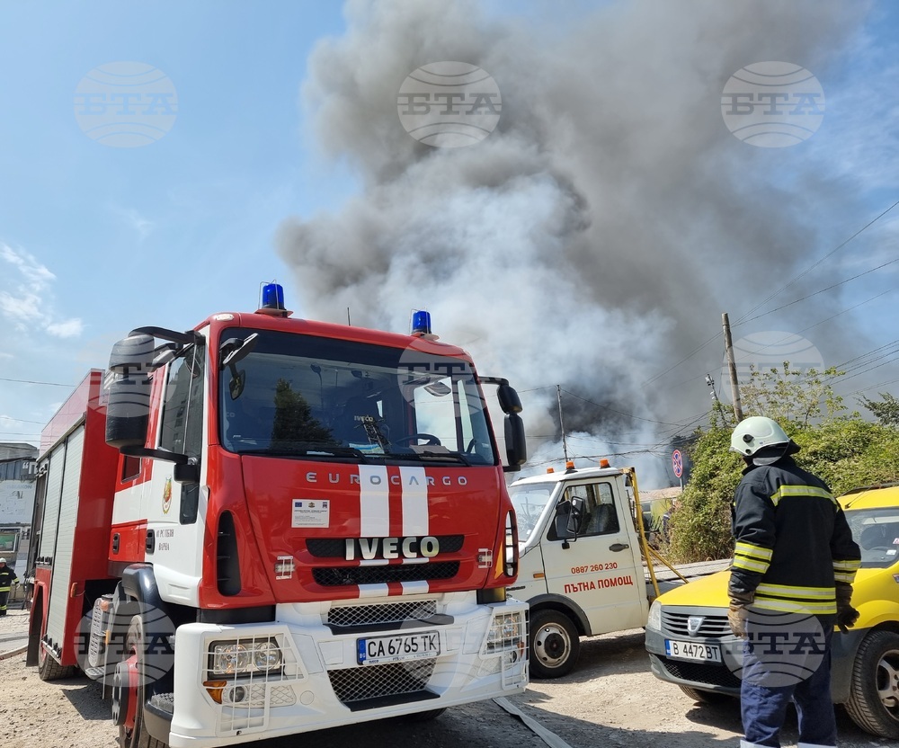 Варна - пожар