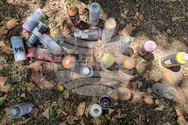 Бургас - жилищен блок - графити инициатива