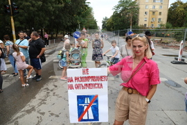 „Да спасим дърветата на „Опълченска“ - протестно шествие