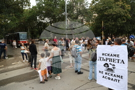 „Да спасим дърветата на „Опълченска“ - протестно шествие