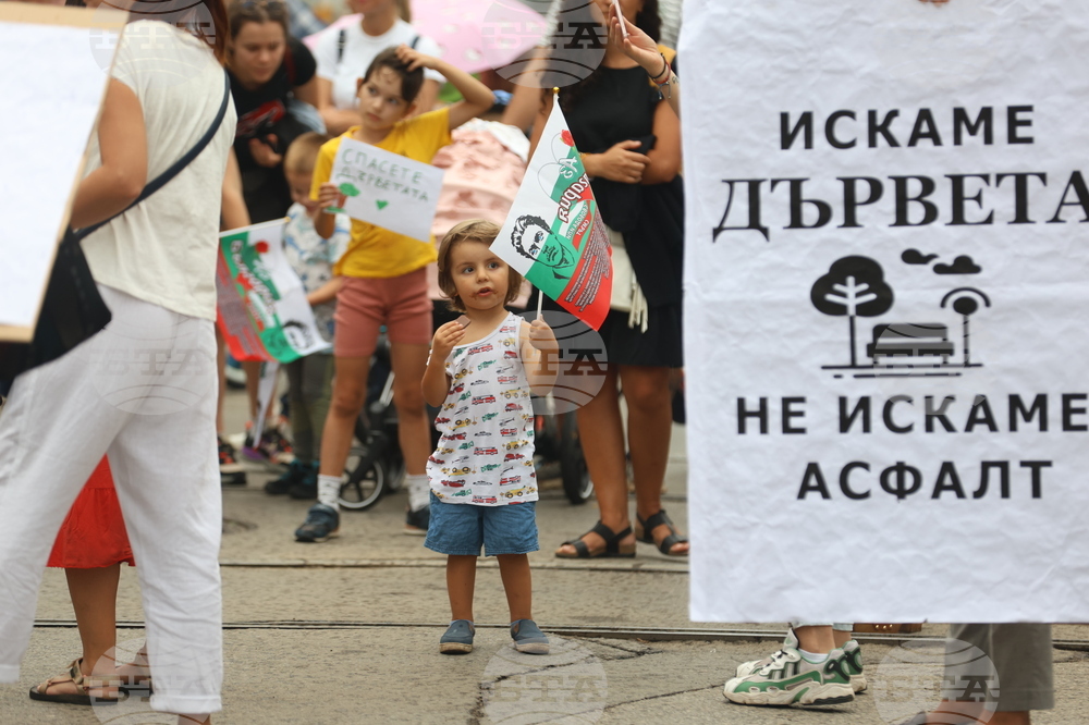 „Да спасим дърветата на „Опълченска“ - протестно шествие