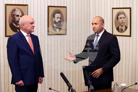 Румен Радев - Димитър Главчев - среща