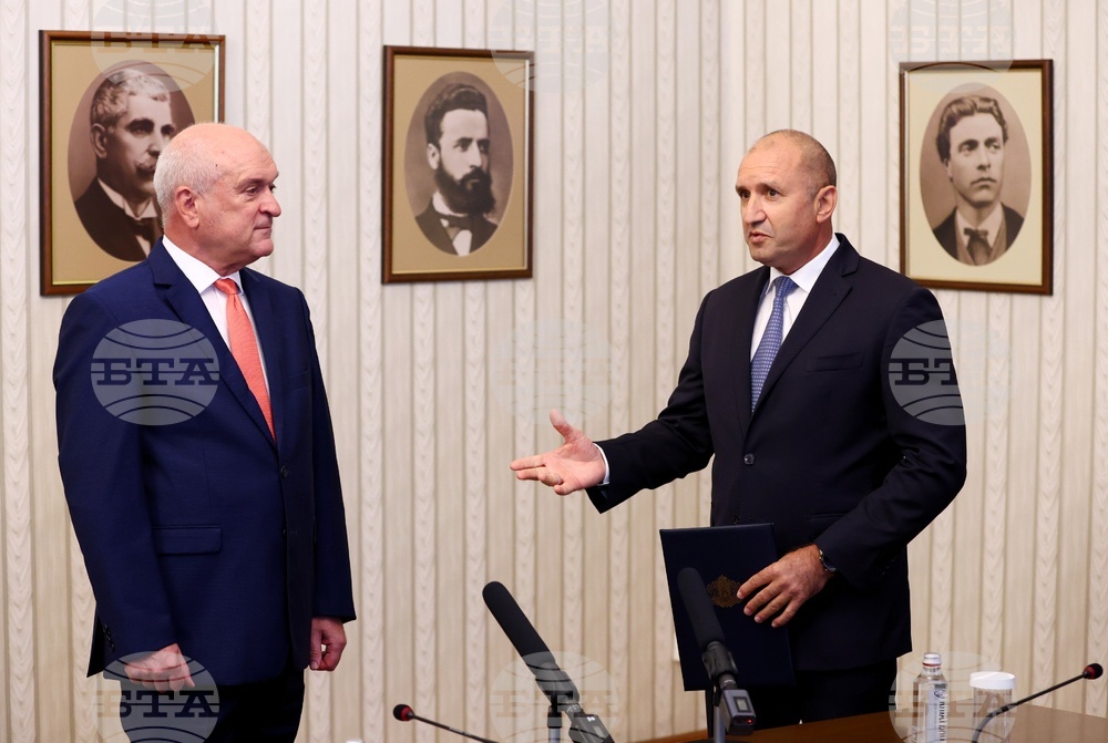 Румен Радев - Димитър Главчев - среща