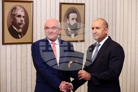 Румен Радев - Димитър Главчев - среща