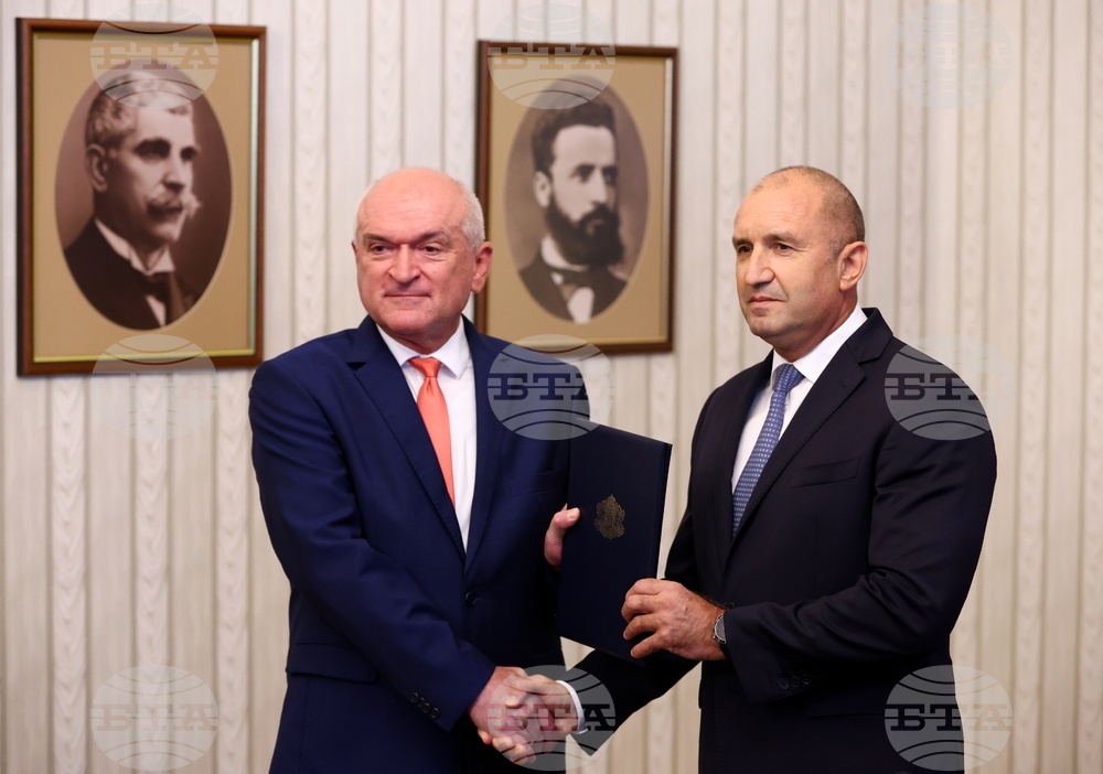 Румен Радев - Димитър Главчев - среща