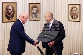 Румен Радев - Димитър Главчев - среща