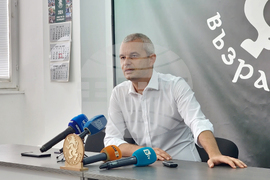 Бургас - Костадин Костадинов - пресконференция