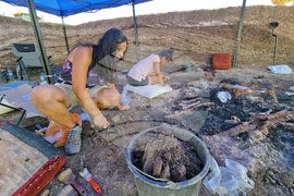 Село Капитан Петко войвода - разкопки - находки