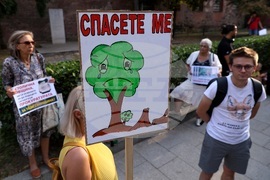 Туристически алеи на Витоша - запазване - протест