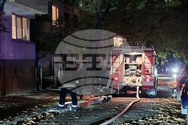 Бургас - пожар