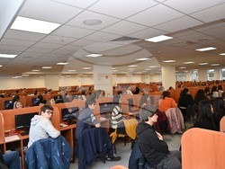 Снимка: Пресцентър УНСС - кандидат-студентската кампания със състезание по счетоводство 