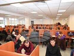 Снимка: Пресцентър УНСС - кандидат-студентската кампания със състезание по счетоводство 