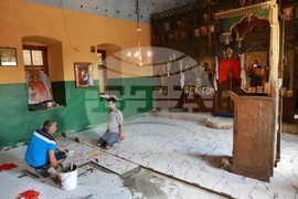 Село Буново - храм - ремонт