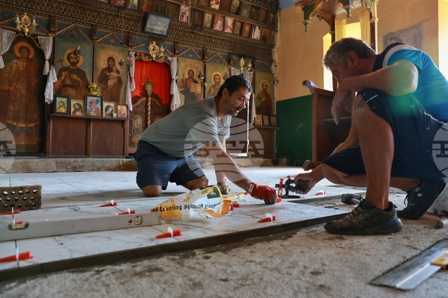 Село Буново - храм - ремонт