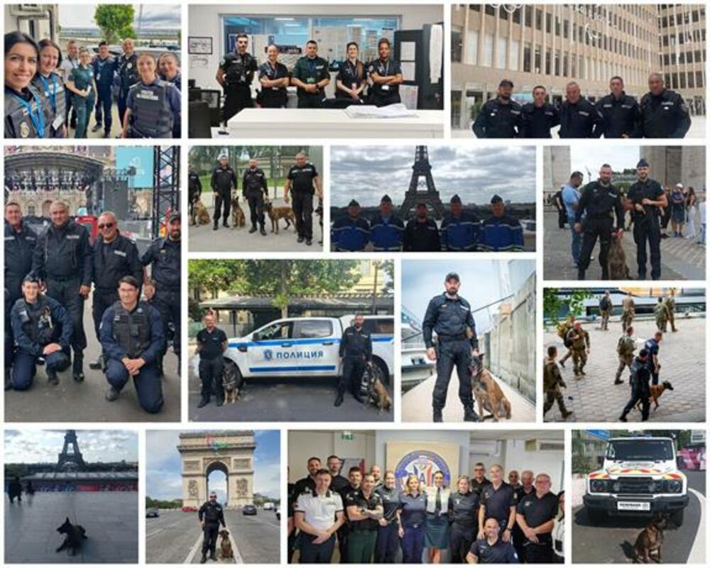 Министър Жералд Дарманен благодари за работата на полицейските сили, изпратени от МВР за обезпечаване на сигурността на игрите в Париж