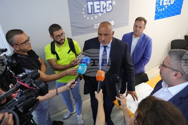 Свищов - Бойко Борисов - изявление