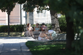 Топлите дни в София