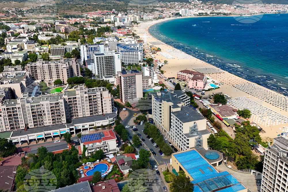 Слънчев бряг - летен сезон - изглед