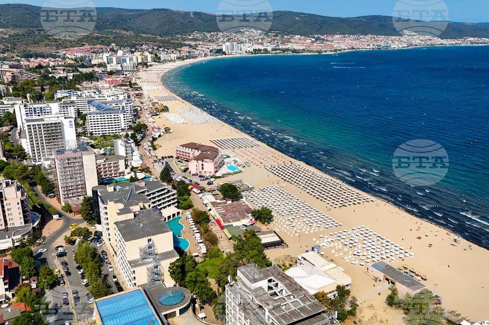 Слънчев бряг - летен сезон - изглед