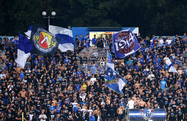 Левски надви Хебър като гост в мач от българското първенство по футбол