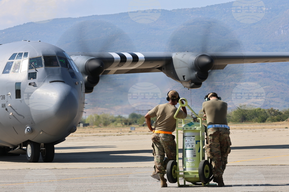 Летище Пловдив - българо-американска летателна тренировка „Тракийско лято - 2024“