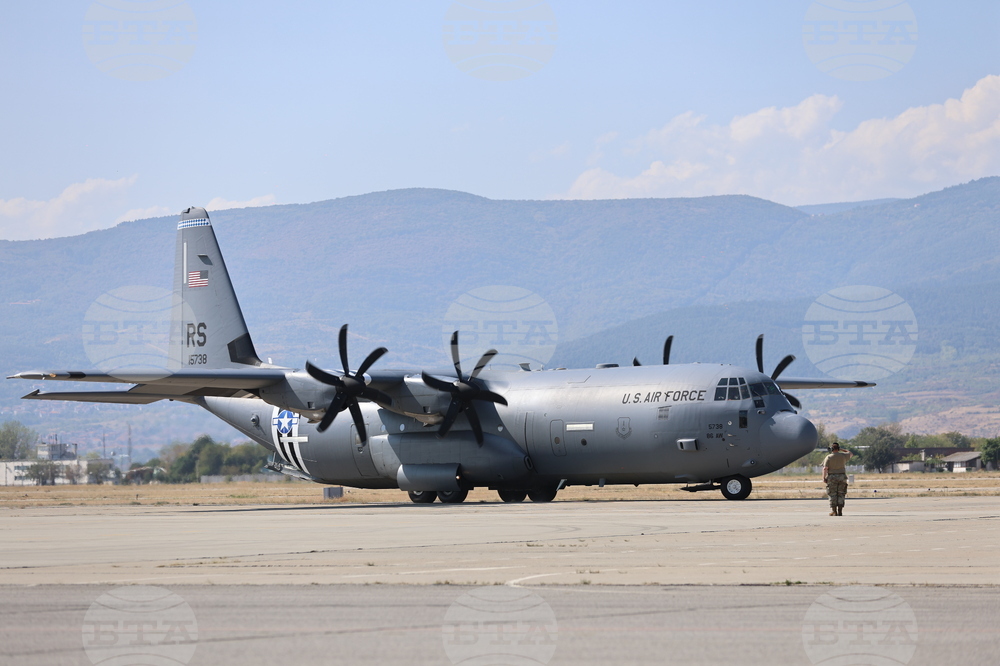 Летище Пловдив - българо-американска летателна тренировка „Тракийско лято - 2024“