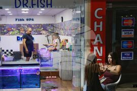 Албена - лято - туристи