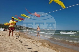 Албена - лято - туристи