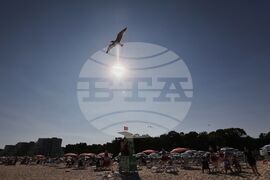 Албена - лято - туристи