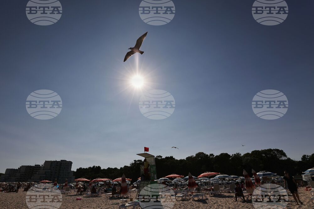 Албена - лято - туристи