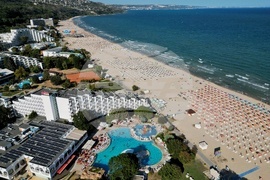 Албена - лято - туристи