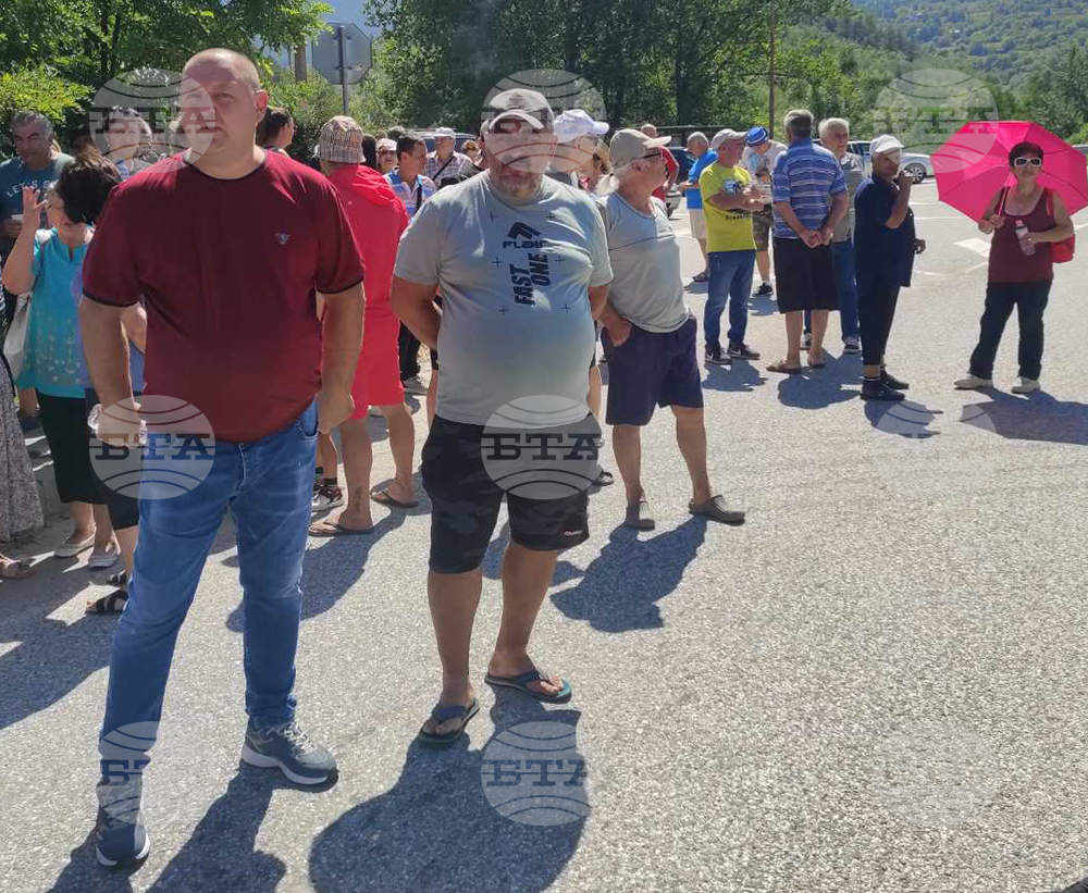 Село Павелско - протест - недостига на питейна вода