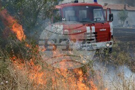 Хасково - пожар