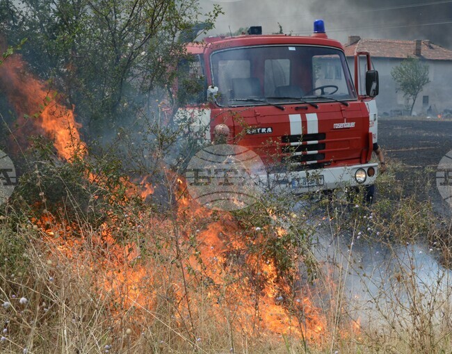Отмениха частичното бедствено положение в Свиленградско, обявено заради пожар край село Генералово 